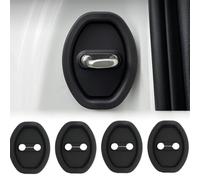 MVBILMSF 4 Pezzi Copertura per Serratura per Auto per Opel Mokka 2012-2016, Coperchio Protezione Serratura Porta in Silicone Auto