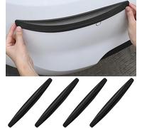 MVBILMSF 4 Pezzi Strisce Protettive per Auto Protector in Gomma per Kia Optima III TF (2010-2015), Paracolpi Portiere Auto Profili in Gomma,Black