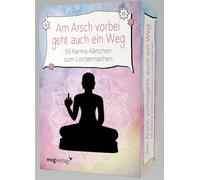 mvg Verlag Am Arsch vorbei geht auch ein Weg- 55 Karma-Kärtchen zum Lockermachen