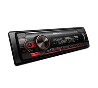 MVH S420BT 1DIN Autoradio rossa navigazione del menù in tedesco Bluetooth USB