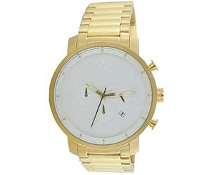 MVMT MC01GC, cronografo bianco/oro