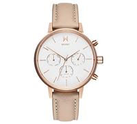 MVMT Orologio Analogico al Quarzo da donna con cinturino in pelle Beige - D-FC01-RGNU