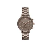 MVMT Orologio Analogico Multifunzione al Quarzo da Donna con Cinturino in Ceramica Colore Taupe - 28000202-D
