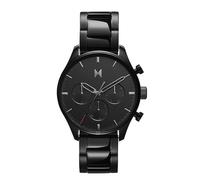 MVMT Orologio Analogico Multifunzione al Quarzo da Uomo con Cinturino in Acciaio Inossidabile Nero - 28000232-D