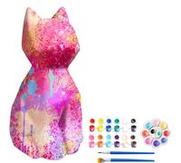MVOSJFIE Kit di Pittura per Luci Notturne Fai-da-Te per Gatti Arti e Mestieri Adatto per Regali di Compleanno di Forniture Artistiche