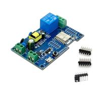 MVOSJFIE Modulo Relè ESP-07 Modulo WIFI Singolo Alimentatore CA/CC Scheda di Sviluppo ESP8266 Modulo di Sviluppo Secondario