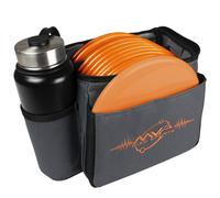 MVP Disc Sports Cell Disc Golf Starter Bag (Gray/Orange)