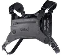 MVRK Marsupio impermeabile - Zaino da corsa minimalista per allenamenti, supporto per telefono da corsa con spazio extra, gilet da corsa leggero, zaino da corsa con stampa riflettente (riflettente)