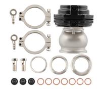 MVS 38mm Wastegate Esterno & Flangia & V-band Clamp Kit 8PSI / 14PSI Alluminio