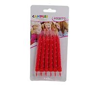 MVTECH Candeline Rosse pz.12 H. cm.9,5