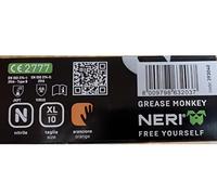 Mvtek Grease Monkey Workshop Gloves 50 Units Arancione XL