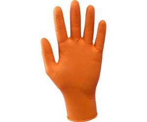 MVTEK 50 Guanti da Officina GREASE MONKEY Taglia L in Nitrile Rinforzato