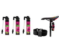 MVTEK Consegna 24 Ore - 3 x Fast CO2 (GONFIA E RIPARA) + Supporto Chiusura a Str