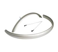MVTEK Parafango 28" x 48mm CTB in Policarbonato Argento
