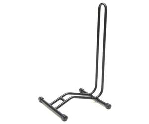 MVTEK Reggiciclo ruota posteriore 24-29". Bike stand nero. Supporto per bicicletta. Larghezza ruota 6cm. Portabici da terra. Portabici mtb e bici da corsa. Cavalletto autoportante per bicicletta.