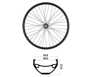 Mvtek Ruota Anteriore Da Mtb 27.5´´ Boost Tubeless Black