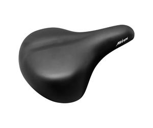 Mvtek Sella City Bike 28 265x210mm con Morsetto e Imbottitura Soft Nero