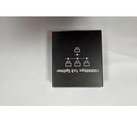 Mvthenxi Splitter Gigabit Ethernet da 1 a 2, splitter di rete 1000 Mbps, doppia porta RJ45, compatibile con cavi router/PC/TV/console di gioco Cat6/Cat7 (nero, da 1 a 3)