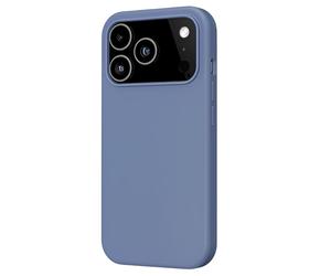MW, Custodia in silicone per iPhone 17 Pro compatibile con , Blu
