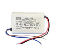 MW MEAN WELL APV-25-24 Alimentatore 25W 24V 1,05A IP30 Input 220V e 110V