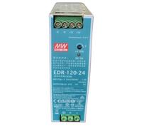 MW MEAN WELL EDR-120-24 Alimentatore Guida DIN 120W 24V 5A Input 220V e 110V