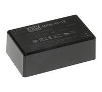 MW Mean Well MPM-45-15 Alimentatore da circuito stampato AC / DC 15 V/DC 45 W