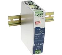 MW Mean Well SDR-75-12 MEAN WELL Alimentatore per guida DIN 12 V/DC 6.3 A 75 W