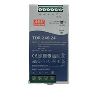 MW MEAN WELL TDR-240-24 Alimentatore DIN RAIL 240W 24V 10A Input 380V Trifase Pe