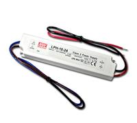 MW MEAN WELL - Trasformatore a LED, 24 V, 0,75 A, 18 W, IP67