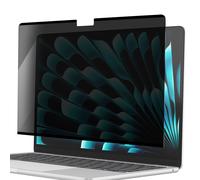 MW, Pellicola per la privacy per MacBook Air 13” lavabile, Nero transparente
