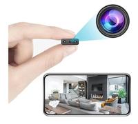 MW3N Mini Camera with Enhanced Motion Detection1080P Wireless Single Nanny Cam with Night Vision, Black