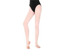 MWAHJU 2 paia di collant da danza classica con staffa, calze for donne e ragazze, ginnastica for pattinaggio Per Ragazze Donne(Color 1,XL height 140-160cm)