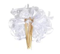 MWAHJU 20pcs Colored Ribbon Fairy Wand Magic Pull Decoration for Wedding Party Supplies per Feste(Color 3)
