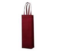 MWAHJU 2PC Non-wovens Champagne Birra Sacchetto Impermeabile Colore Singola Bottiglia Vino Rosso Mano Maniglia Imballaggio Sacchetti Per Natale Feste(Style06)