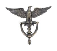MWAHJU 2pcs Eagle Head Door Knocker Zinc Alloy Per d'Ingresso