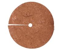 MWAHJU 5 Pezzi in Fibra di Cocco for Albero, pacciamatura, Tappetino, Protezione, Vaso da Fiori, Disco, Controllo delle Erbacce, Cuscino for l'umidità Calda per Orto Giardino(35x35cm)