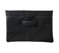 MWAHJU Borsa for soldi da 2 pezzi con serratura Custodia for documenti viaggio portatile di sicurezza for accessori for blocco contanti Per Documenti