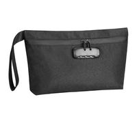 MWAHJU Borsa impermeabile con serratura a combinazione da viaggio portatile Custodia organizer di grandi dimensioni for cosmetici Per Documenti