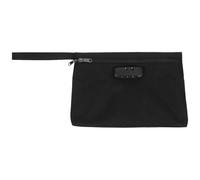 MWAHJU Borsa portaoggetti con chiusura a combinazione da spiaggia antispruzzo for documenti di viaggio e oggetti valore. Fodera in carbonio Per Documenti