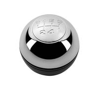 MWBDSZJQVX Pomello leva Pomello Cambio Per Alfa Per Romeo Miglioramento | Nero/Cromo/Argento,ABS/Metallo,Miglioramento Sportivo,Design Elegante(5 Speed Chrome)