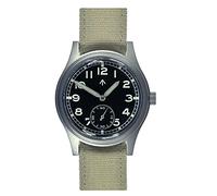 MWC 1940s/1950s"Dirty Dozen" Acciaio Automatico Nero Tessuto NATO Militare Orologio Unisex