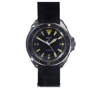 MWC 1970 Pattern Automatico Acciaio Nero Militare Tessuto Grigio Orologio Uomo