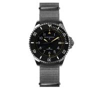 MWC 1980 Diver Acciaio Automatico Data Ceramica Tessuto Nero Orologio Uomo