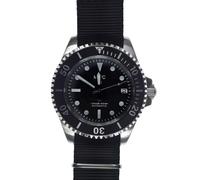 MWC 1982 Pattern Automatico Acciaio Nero Militare Vintage Orologio Uomo