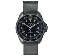 MWC 1999-2001 Pattern Automatico Acciaio Grigio Data Zaffiro Orologio Uomo