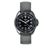 MWC 1999-2001 Pattern Quarzo Acciaio Nero Tessuto NATO Zaffiro Militare Vintage Orologio Uomo