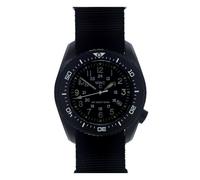 MWC 500mt Automatico Acciaio Nero Zaffiro Ceramica Data Tessuto Orologio Uomo