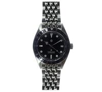 MWC Classic 1960s Pattern Sterile Automatico Acciaio Grigio Data Orologio Uomo