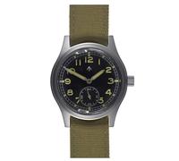 MWC Dirty Dozen Automatico Acciaio Nero Grigio Tessuto Militare Orologio Uomo