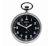 MWC General Service Automatico Acciaio Nero Militare Orologio Tasca Uomo